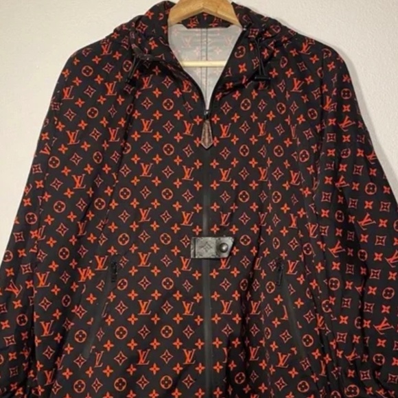 Louis Vuitton Jackets & Blazers - Louis Vuitton, windbreaker, black and red